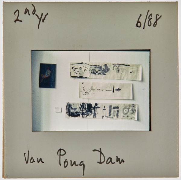 1987 2nd Year Degree Show Slide - 'Van Pong Dam'