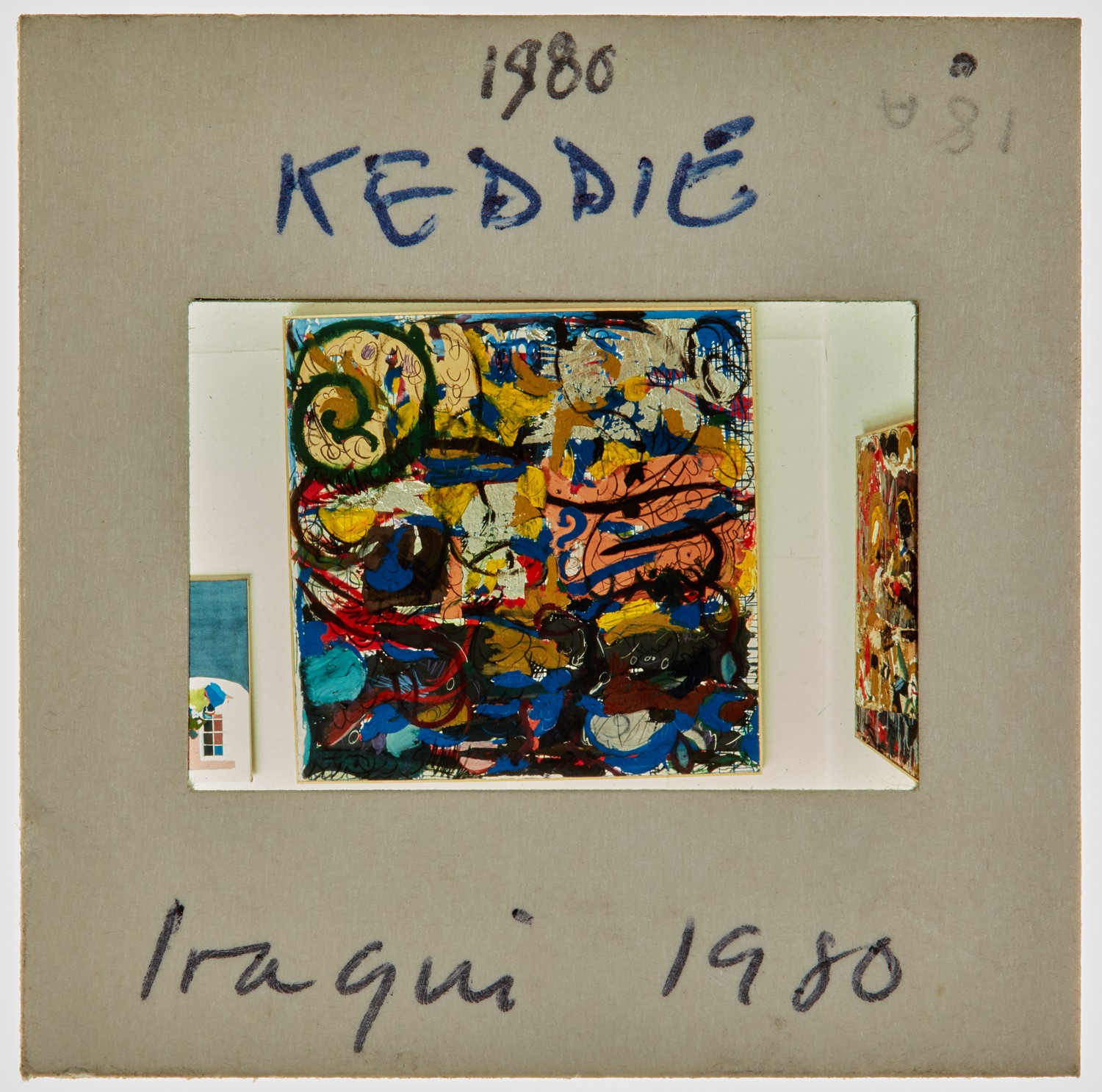 1980 Iraqi Exhibition Slide - 'Keddie'