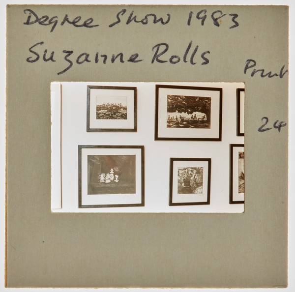 1983 BA Degree Show Slide - 'Suzanne Roles'