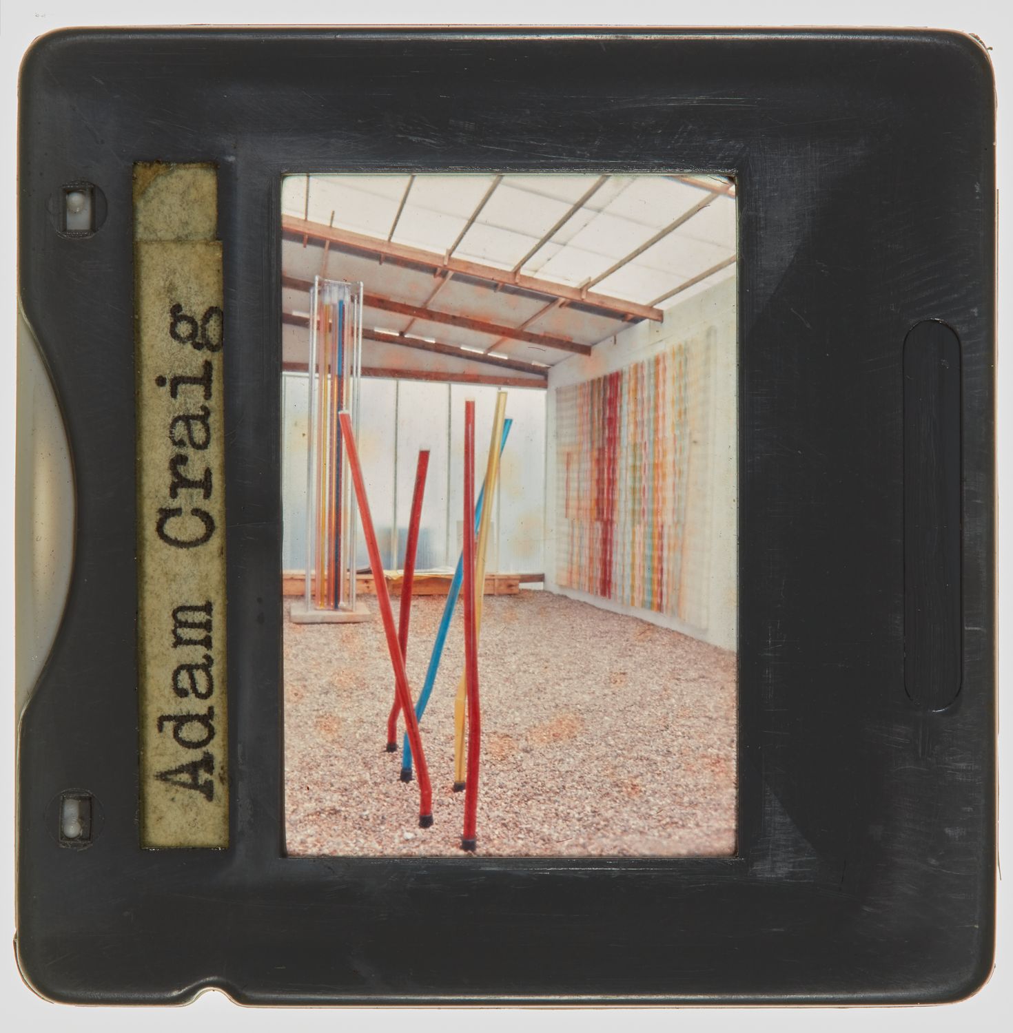 1970 Diploma in Painting Degree Show Slide - 'Adam Craig'