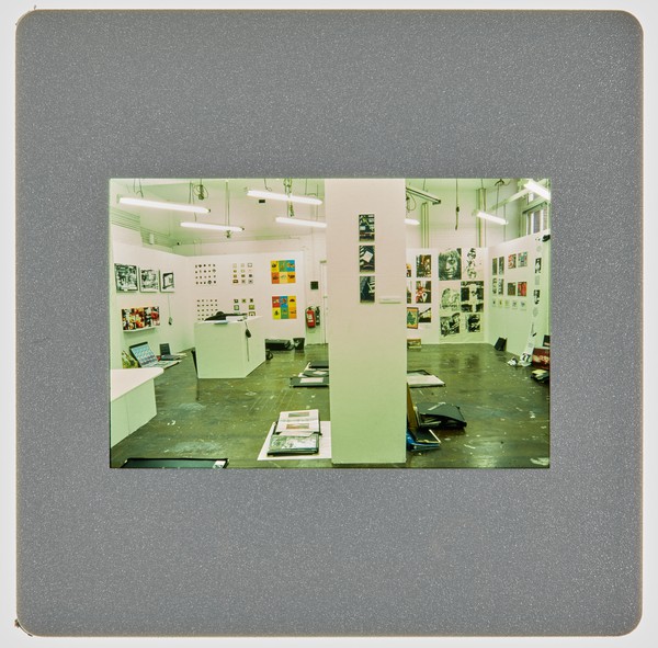 1997 Part Time Graphics Degree Show Slide - Creator unknown