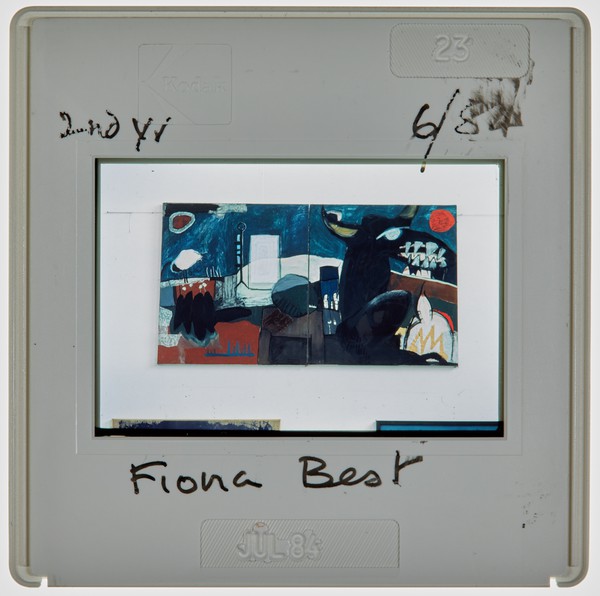1984 2nd Year Degree Show Slide - 'Fiona Best'