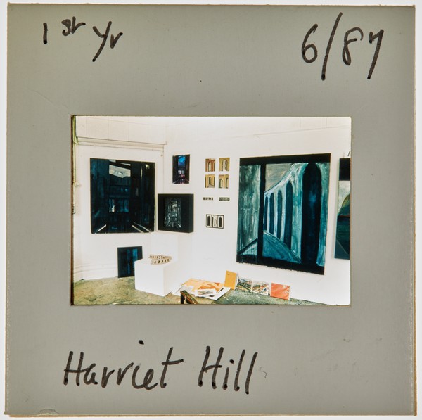 1987 1st Year Degree Show Slide - 'Harriet Hill'