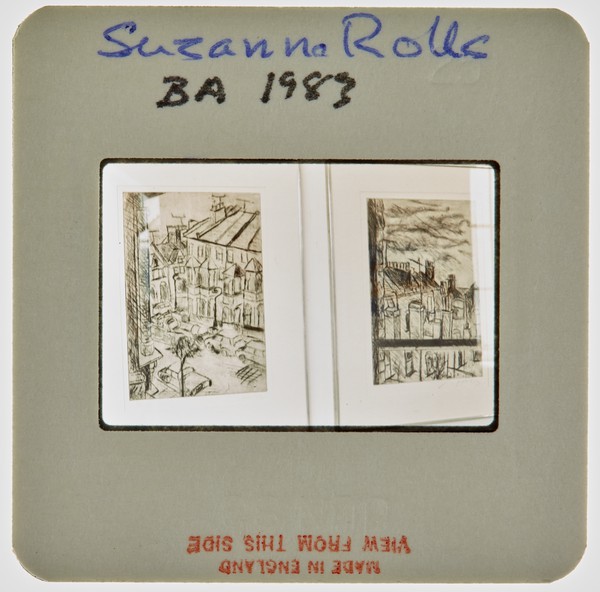1983 BA Degree Show Slide - 'Suzanne Roles'