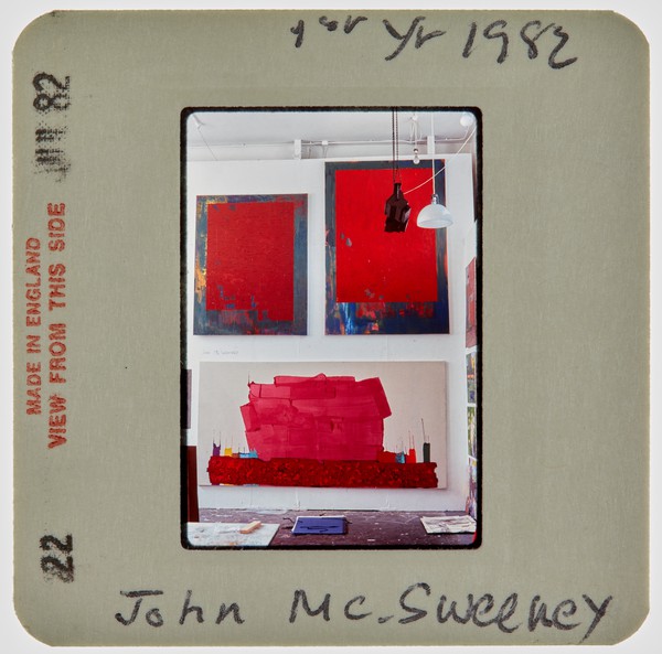 1982 1st Year Summer Exhibition Slide - 'John McSweeney'