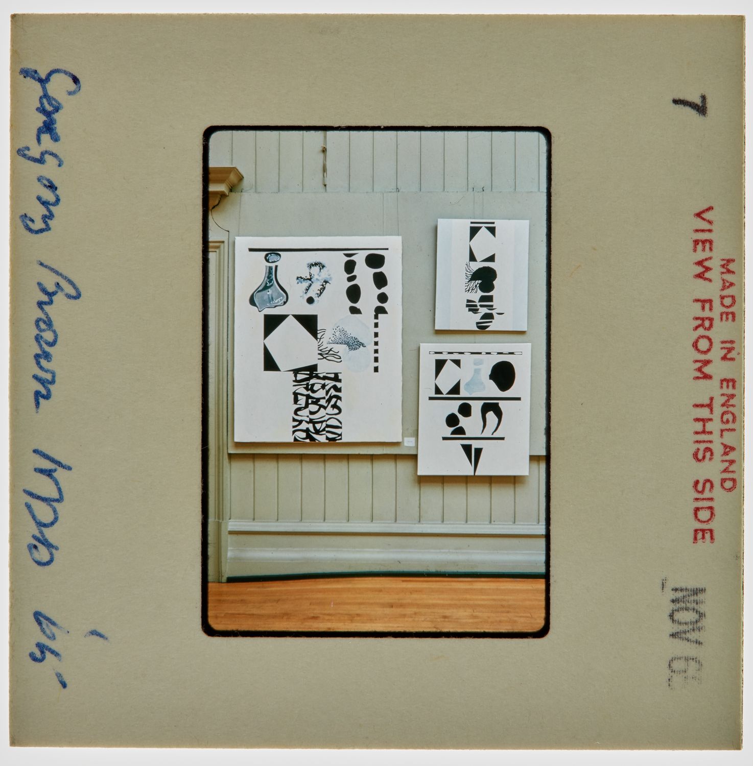 1965 IVDD Degree Show Slide - 'Gregory Brown'