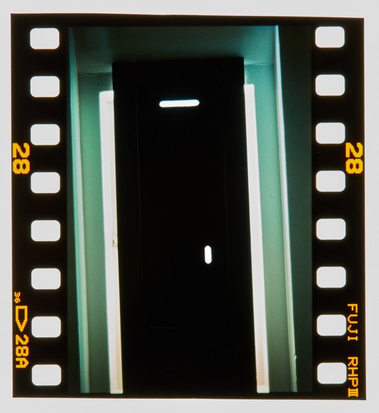 2001 BA Painting Degree Show Slide - Creator unknown