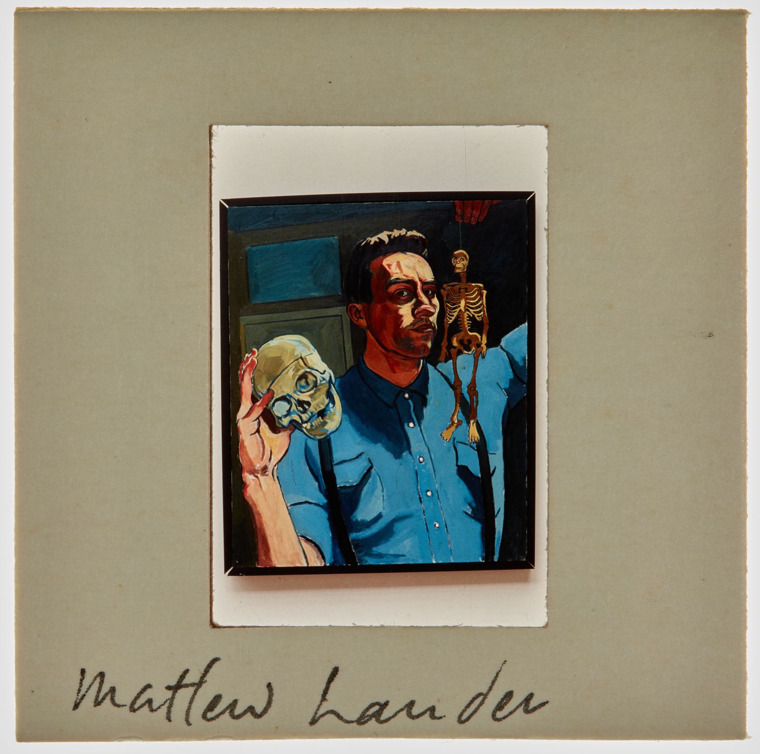 1986 South London Gallery Exhibition Slide - 'Matthew Lauder'