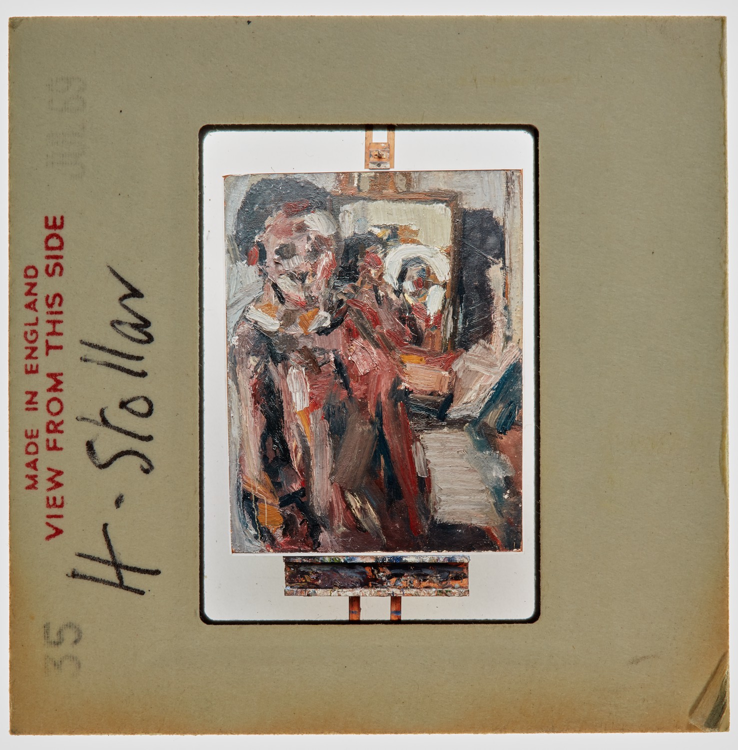 1970 Diploma in Painting Degree Show Slide - 'H Stollar'