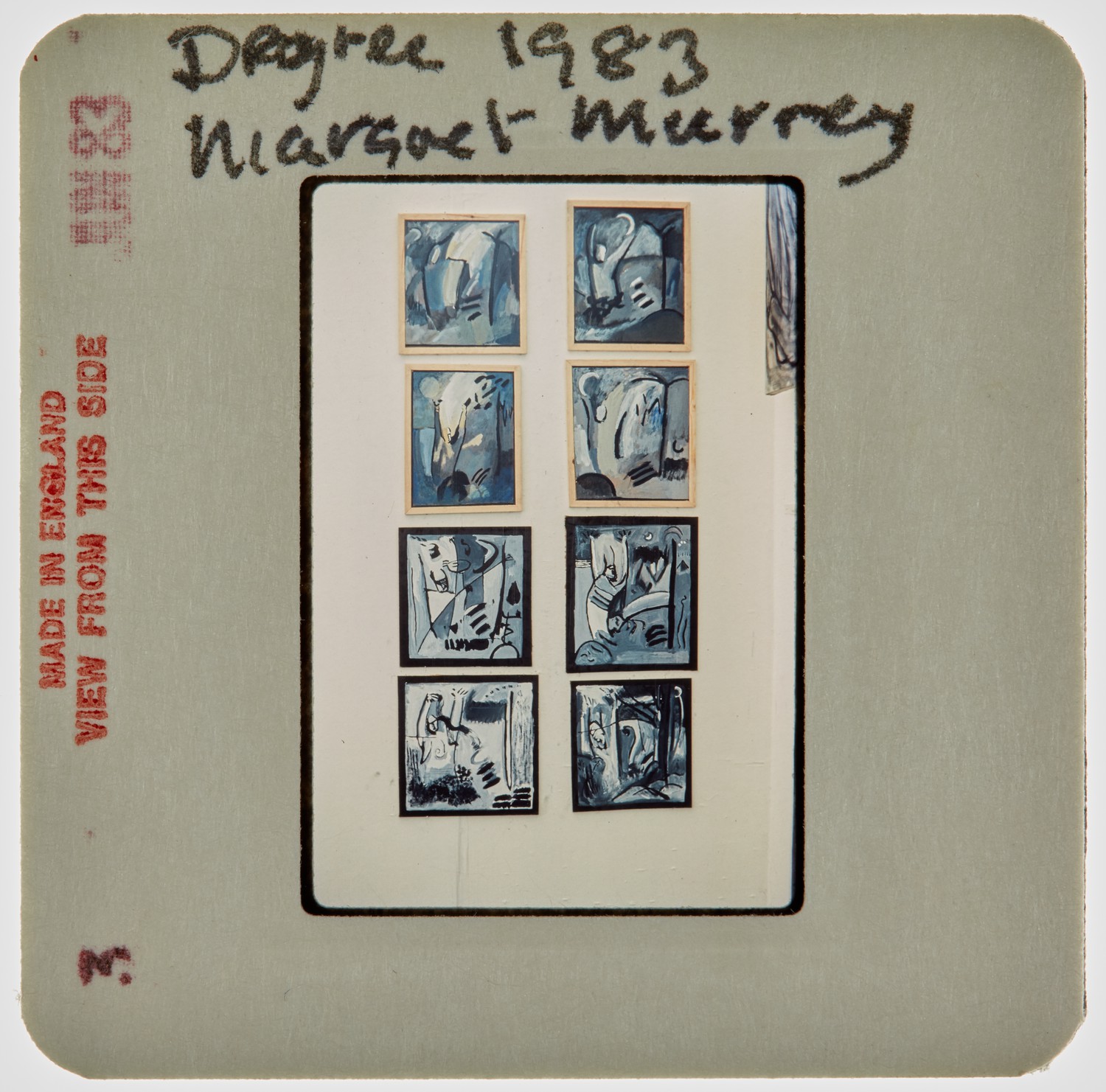 1983 BA Degree Show Slide - 'Margaret Murray'