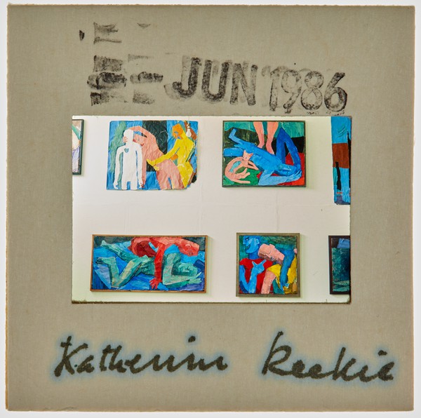 1986 BA Degree Show Slide - 'Katherine Reekie'