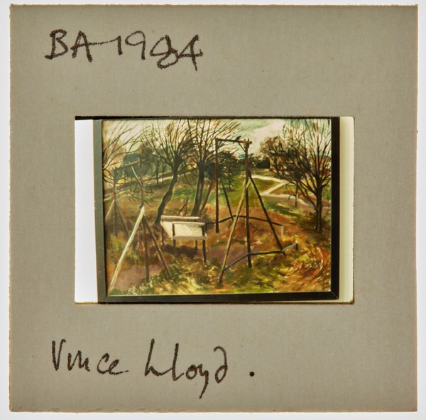 1984 BA Degree Show Slide - 'Vince Lloyd'