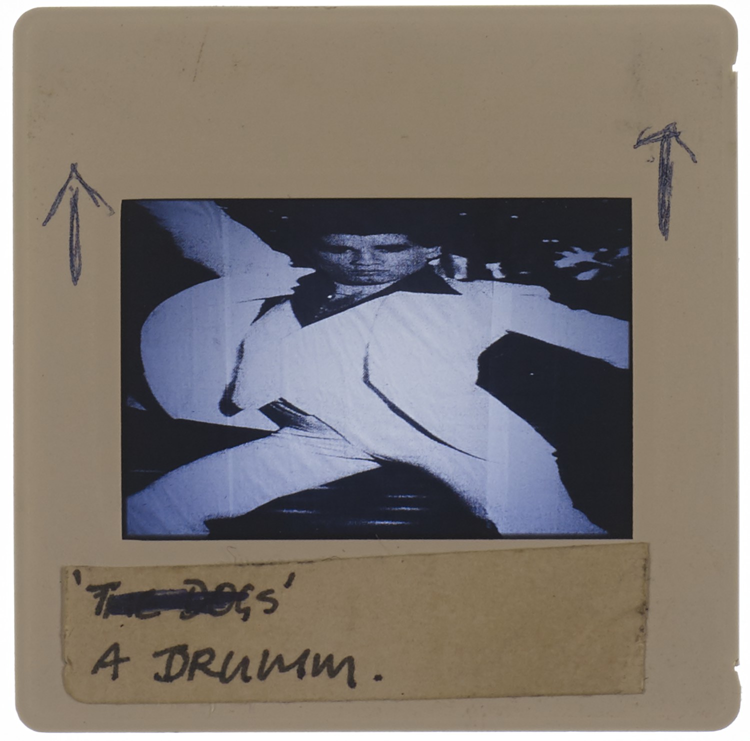 1997 BA Fine Art Sculpture Degree Show Slide - 'A Drumm'