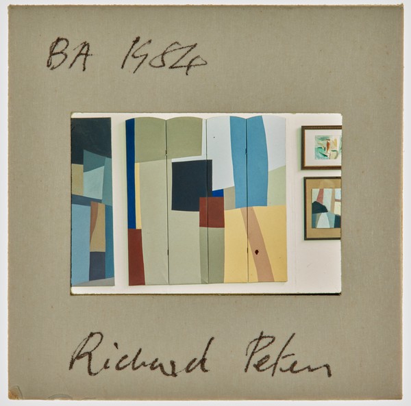 1984 BA Degree Show Slide - 'Richard Peters'