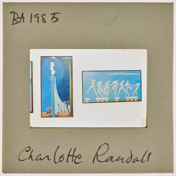1985 BA Degree Show Slide - 'Charlotte Randall'