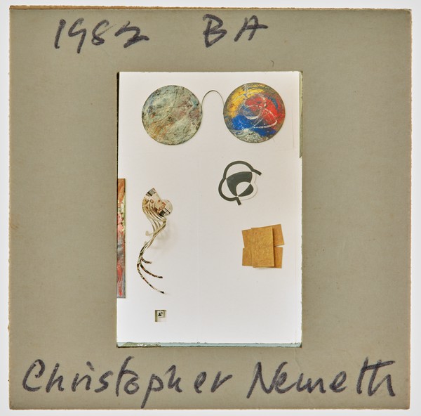 1982 BA Degree Show Slide - 'Christopher Nemeth'