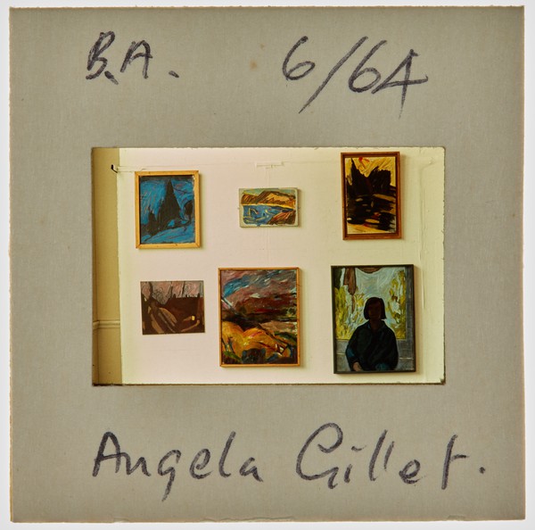 1984 BA Degree Show Slide - 'Angela Gillet'