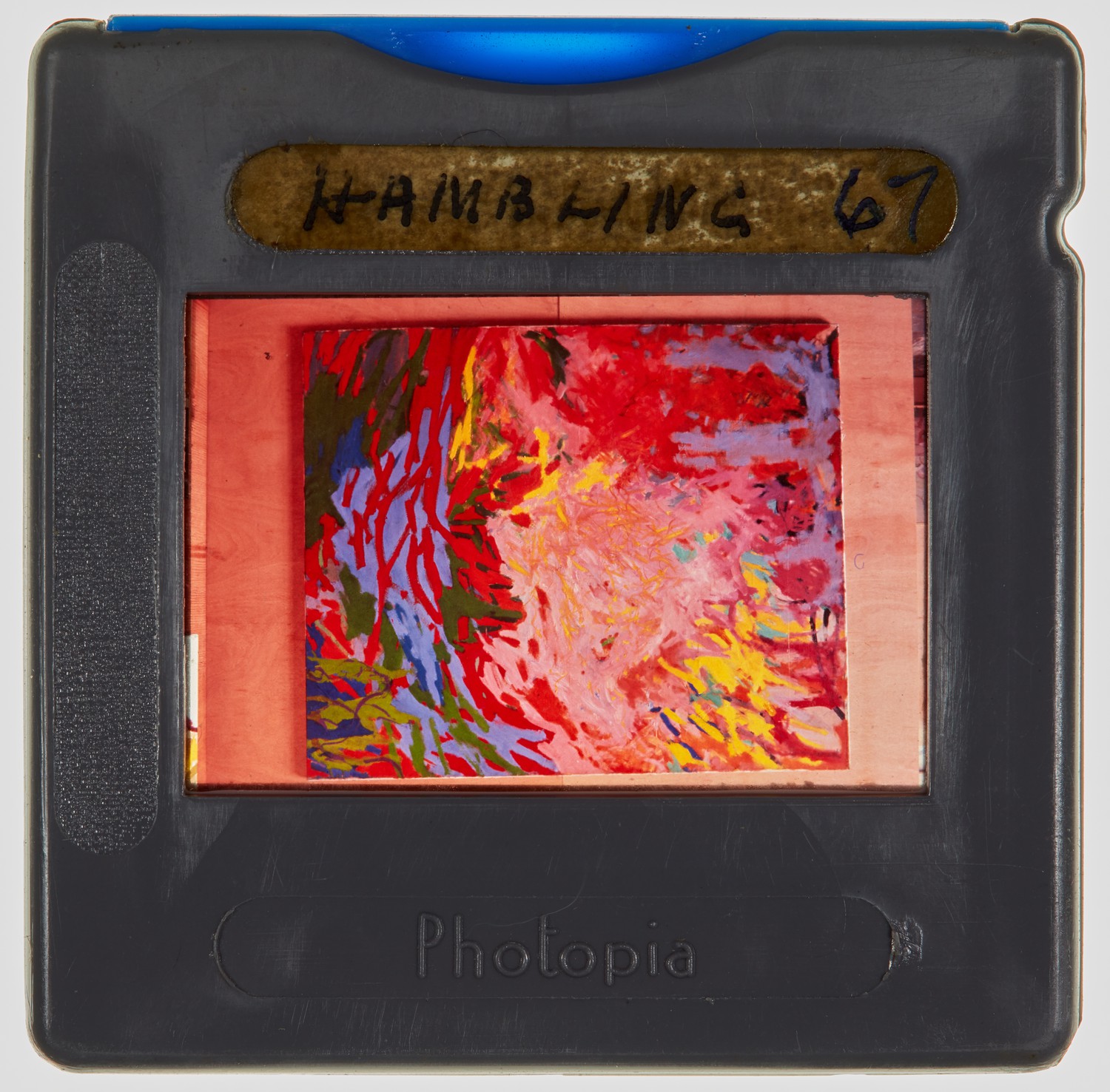 1967 Diploma in Painting Degree Show Slide - 'Hambling'