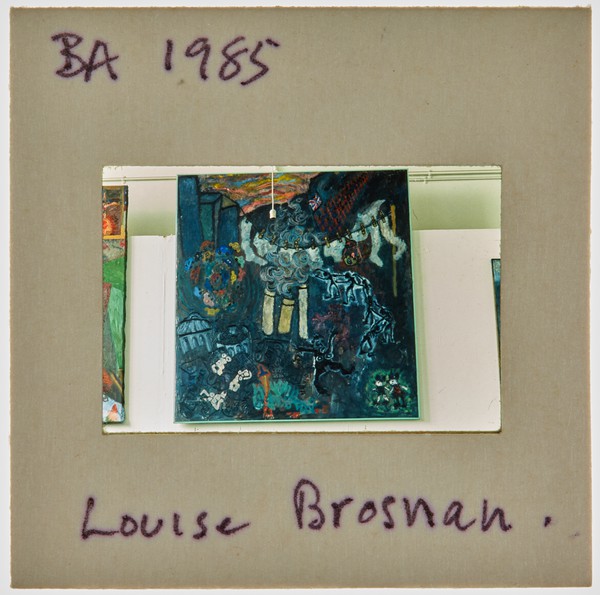 1985 BA Degree Show Slide - 'Louise Brosman'