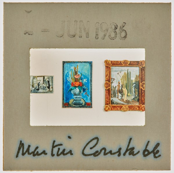 1986 BA Degree Show Slide - 'Martin Constable'