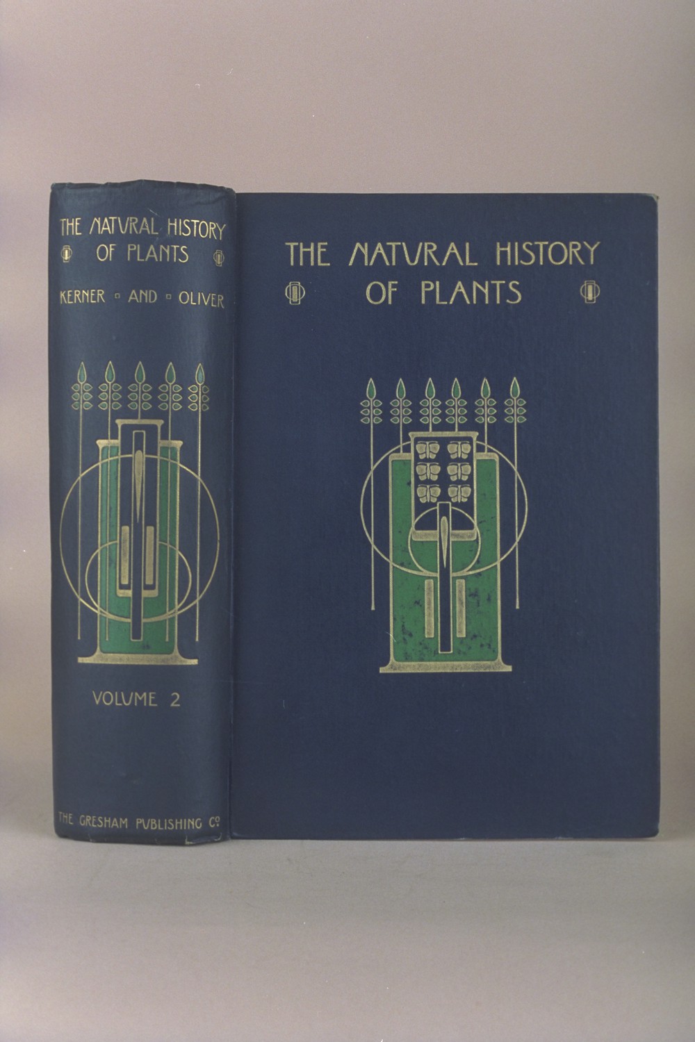 The natural history of plants : - their forms, growth, reproduction, and distribution ; With about two thousand original woodcut illustrations / - From the German of Anton Kerner von Marilaun, by F. W. Oliver; with the assistance of Lady Busk, and Mrs. M. F. Macdonald. - Volume  II, - The history of plants.
