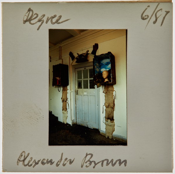 1987 BA Degree Show Slide - 'Alexander Brown'