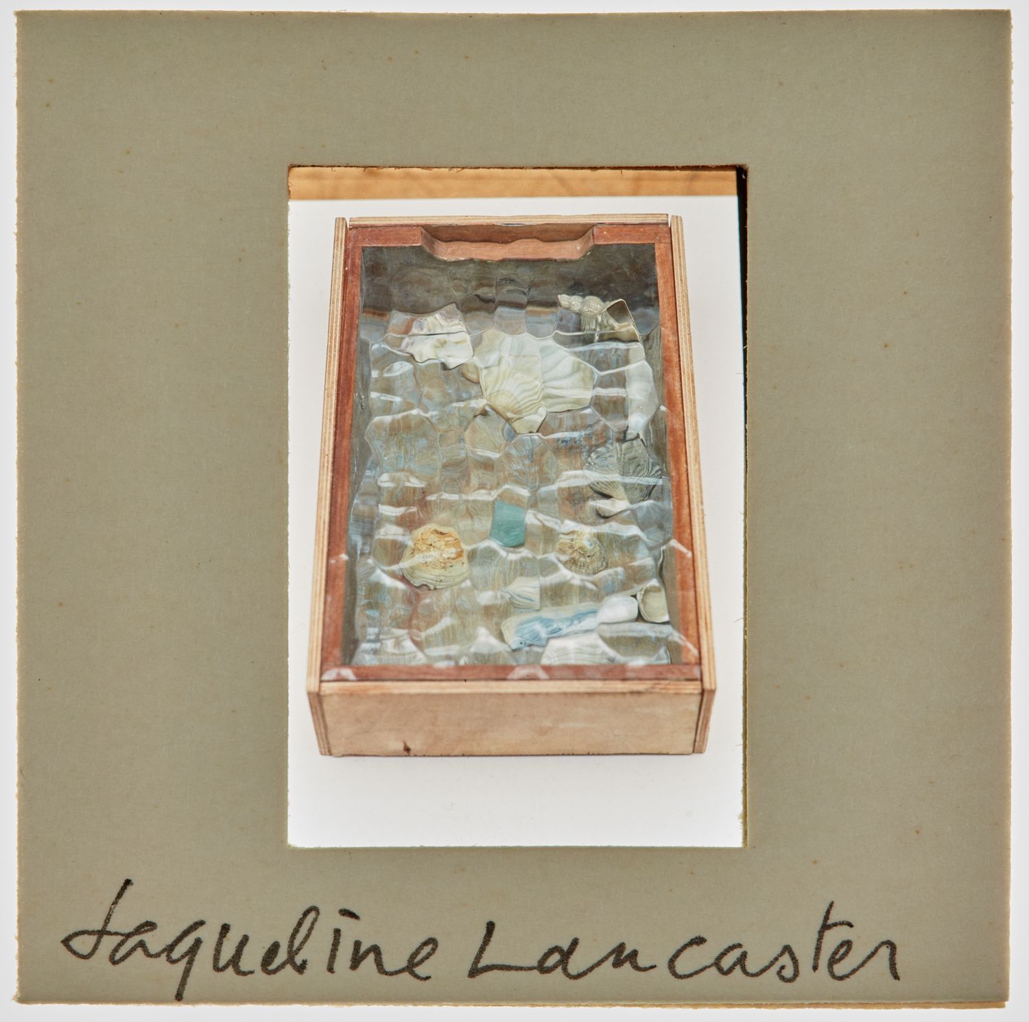 1986 South London Gallery Exhibition Slide - 'Jacqueline Lancaster'