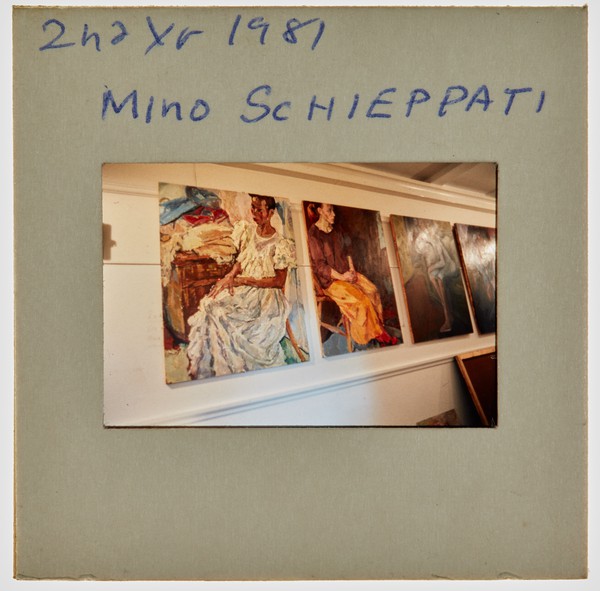 1981 2nd Year Degree Show Slide - 'Mino Schieppati'