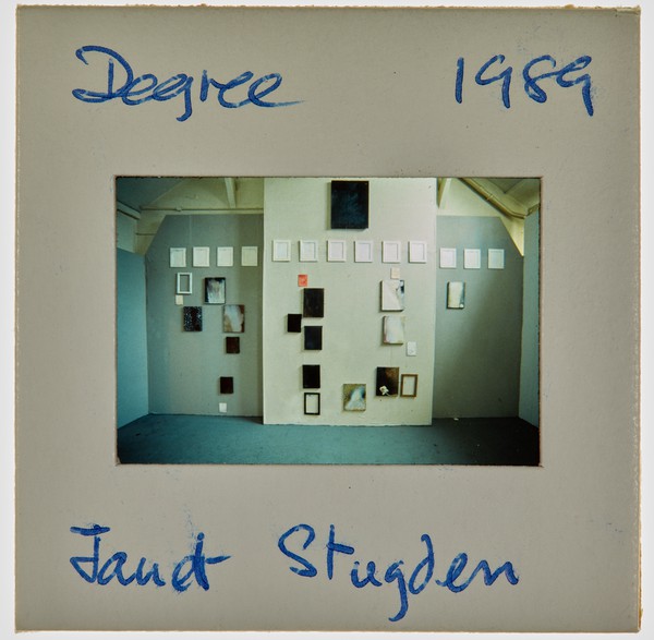 1989 BA Degree Show Slide - 'Janet Stugden'