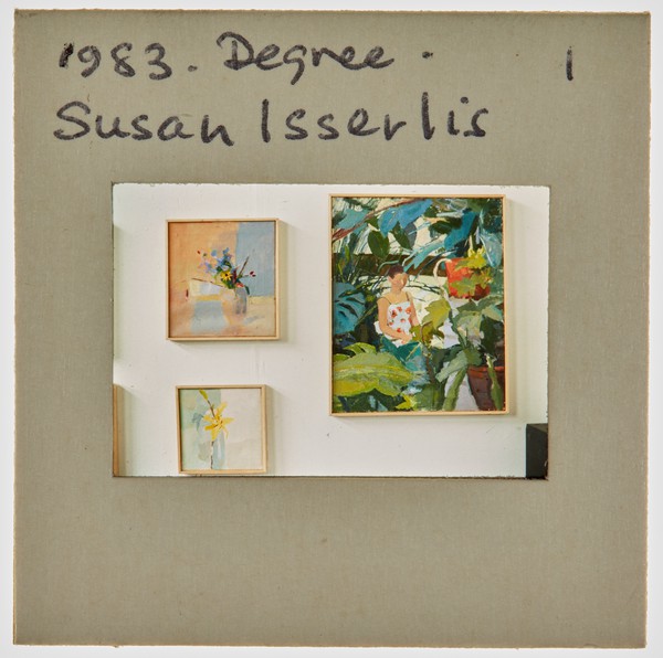 1983 BA Degree Show Slide - 'Susan Isserlis'