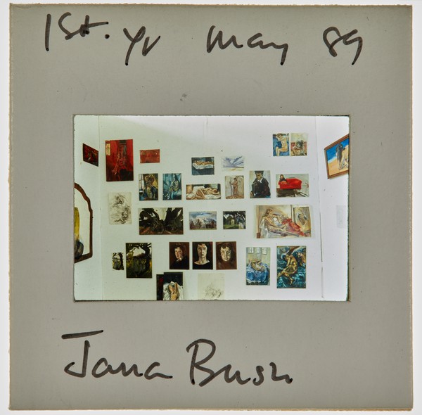 1989 1st Year Slide - 'Jana Bush'