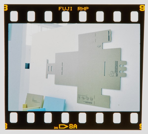 1999 BA Graphics Degree Show Slide - Creator unknown