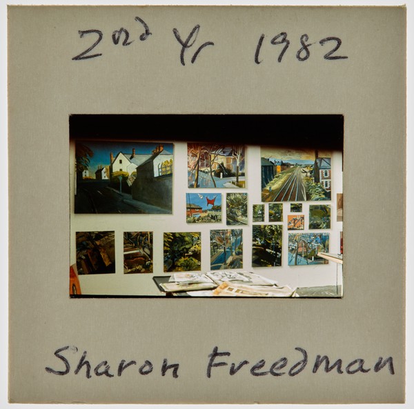 1982 2nd Year Summer Exhibition Slide - 'Sharon Freedman'