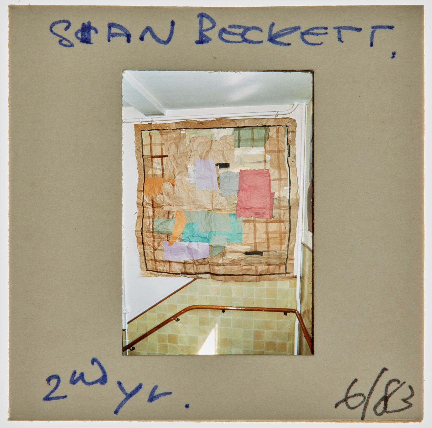 1983 2nd Year Degree Show Slide - 'Sian Beckett'
