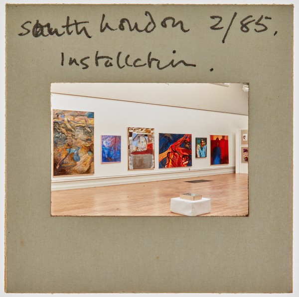 1986 South London Gallery Exhibition Slide - Creator unknown