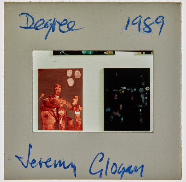 1989 BA Degree Show Slide - Jeremy Glogan'