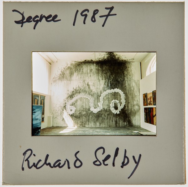 1987 BA Degree Show Slide - 'Richard Selby'