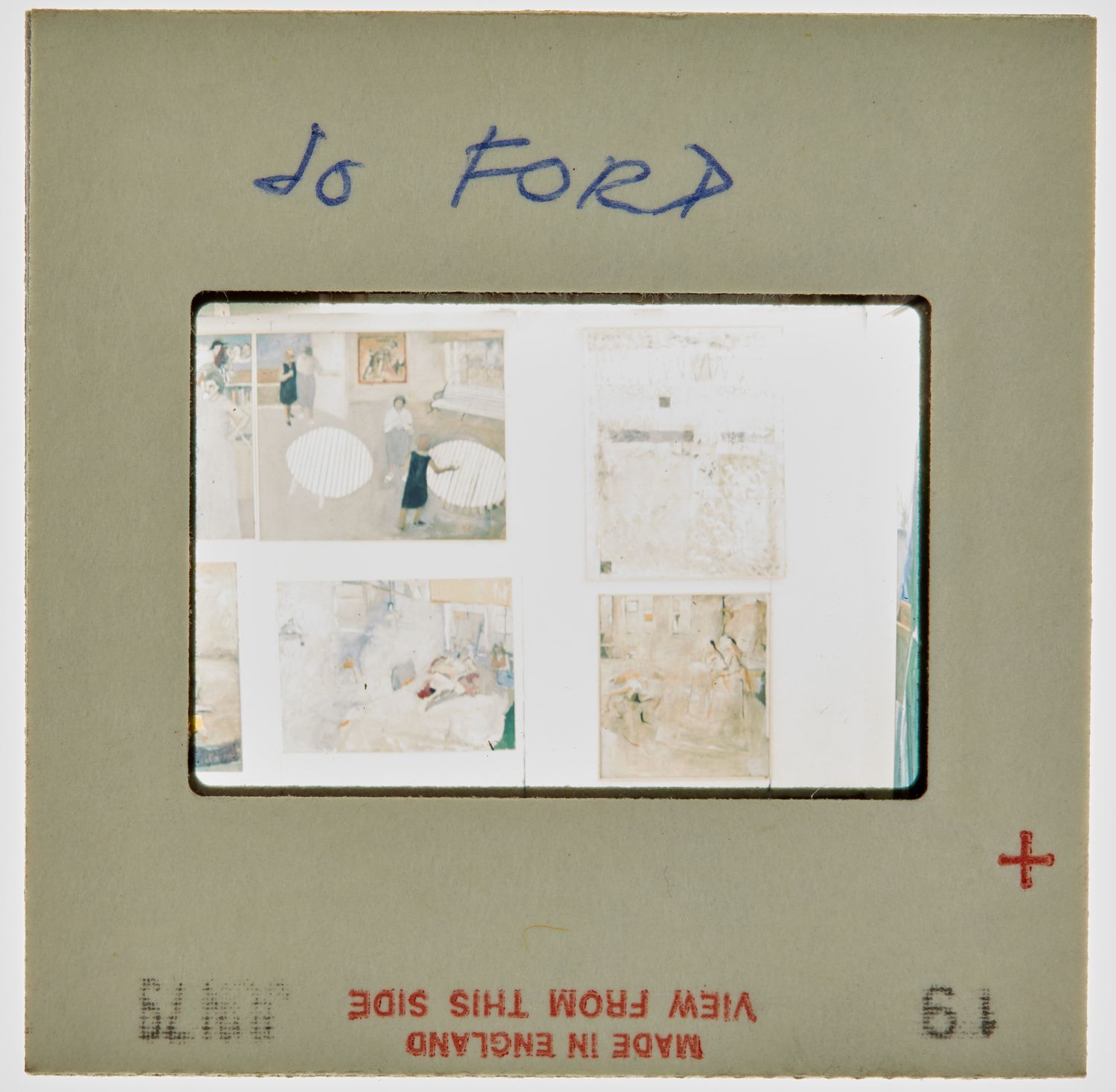 1979 BA Degree Show Slide - 'Jo Ford'
