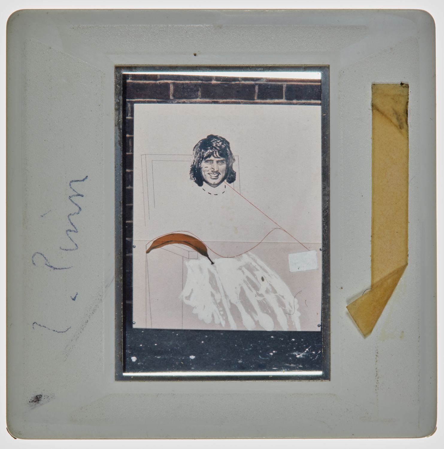 1972 Diploma in Painting Degree Show Slide - 'I Pinn'