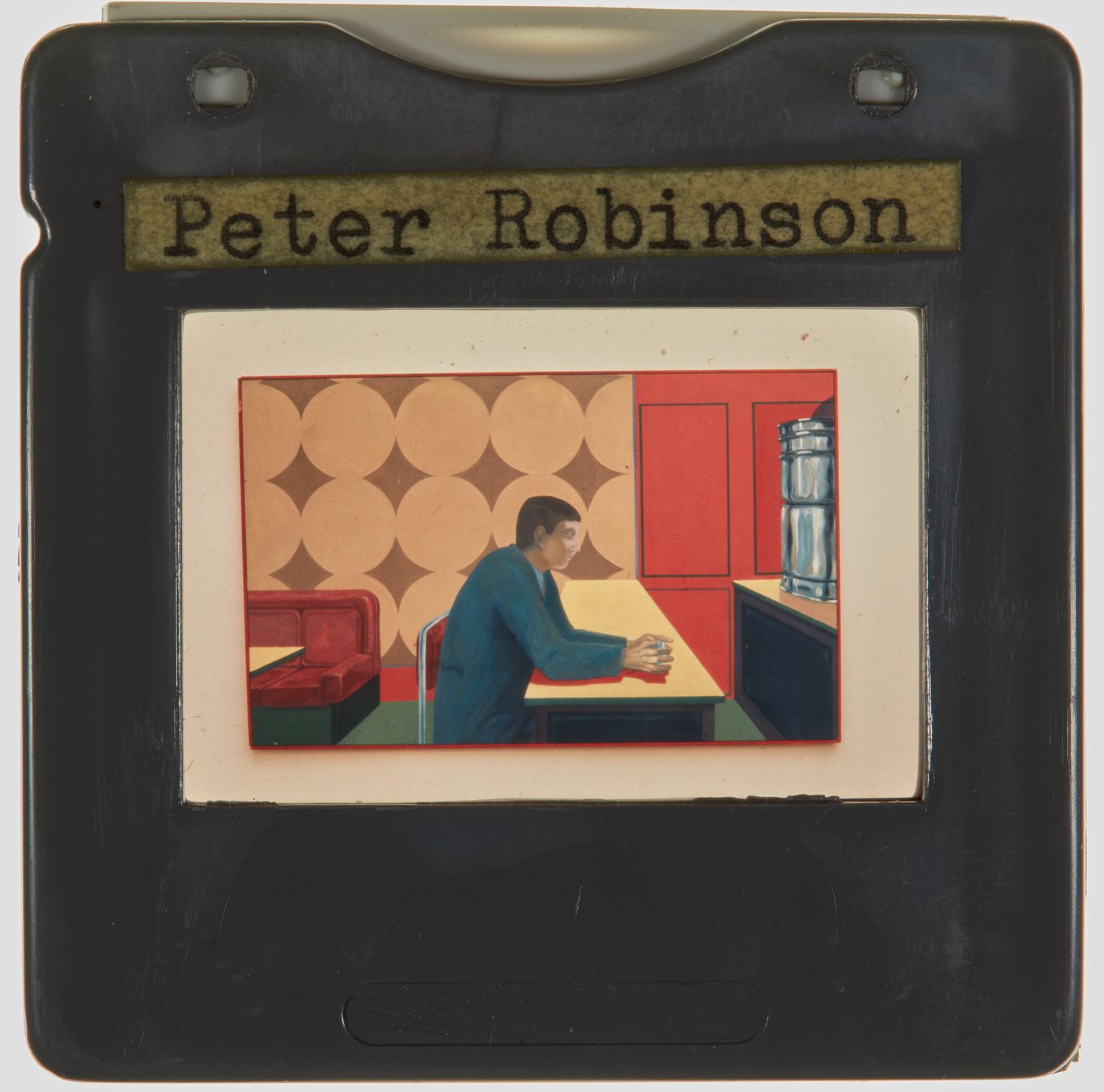 1971 Diploma in Painting Degree Show Slide - 'Peter Robinson'