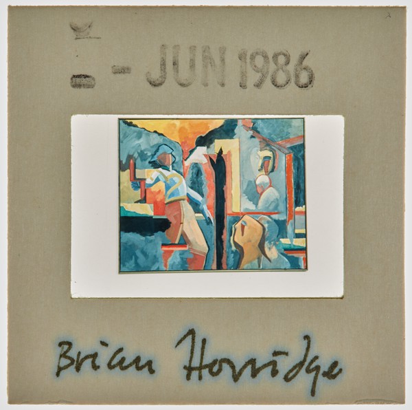 1986 BA Degree Show Slide - 'Brian Horridge'