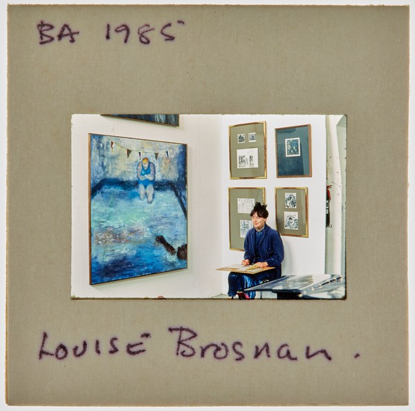 1985 BA Degree Show Slide - 'Louise Brosman'