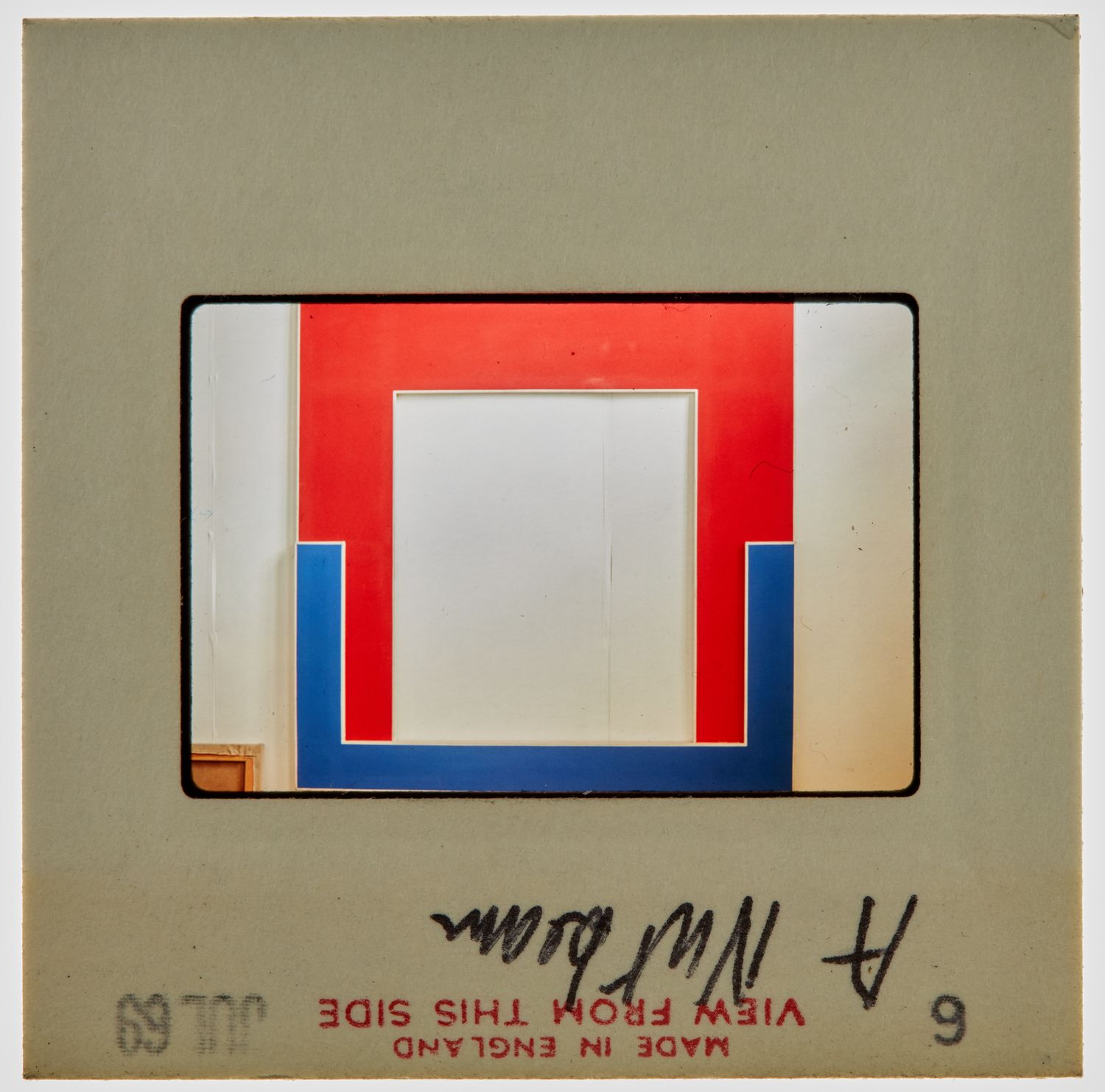 1969 Diploma in Painting Degree Show Slide - 'A Nutbeam'