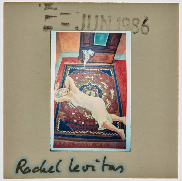 1986 BA Degree Show Slide - 'Rachel Levitas'