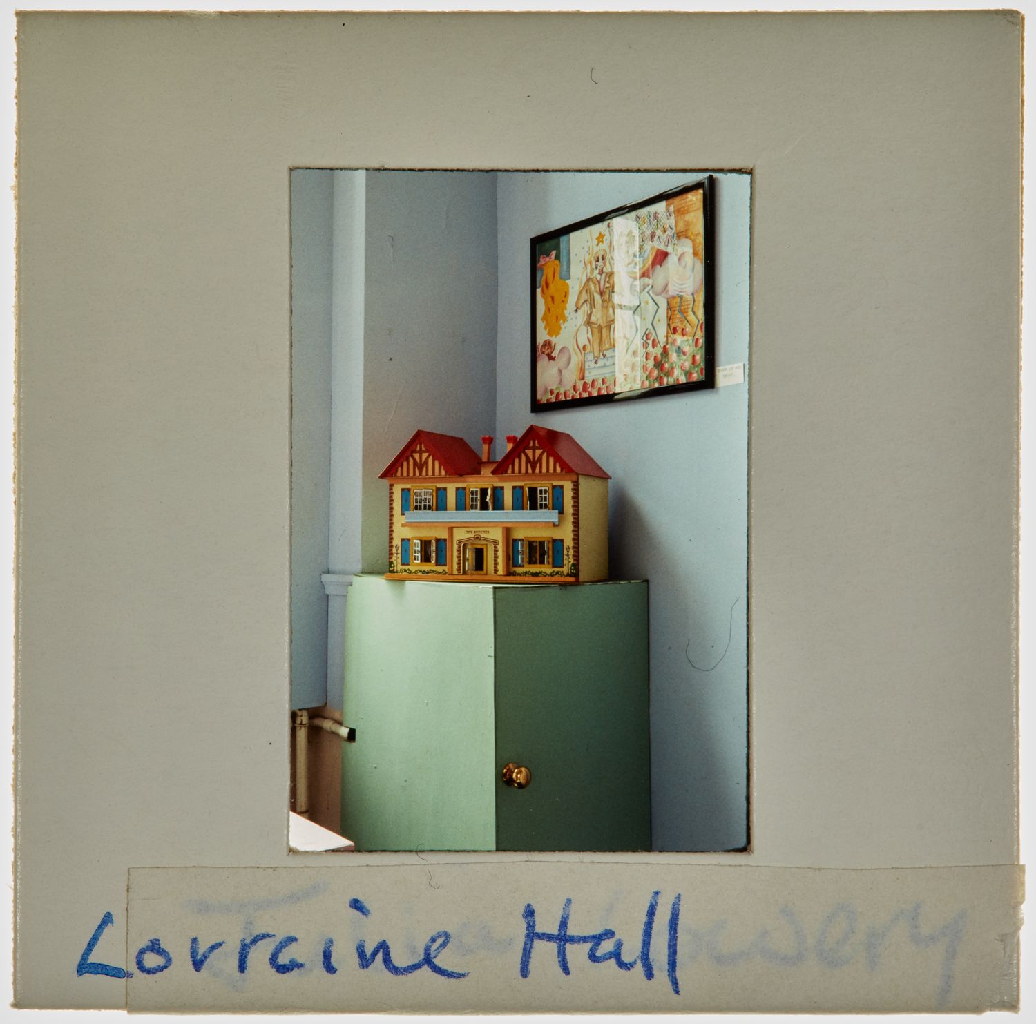 1988 BA Painting Degree Show Slide - 'Lorraine Hall'