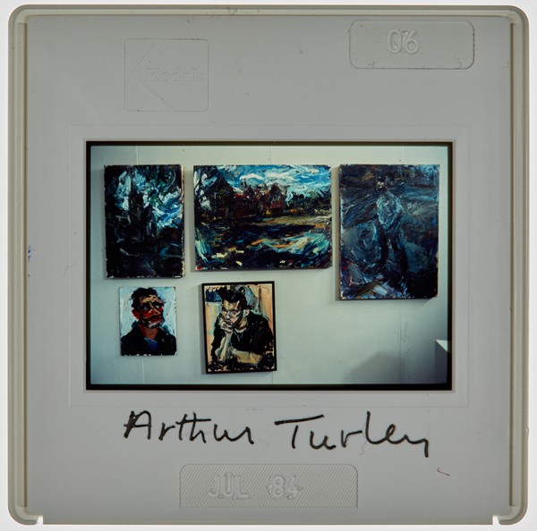 1984 2nd Year Degree Show Slide - 'Arthur Turley'