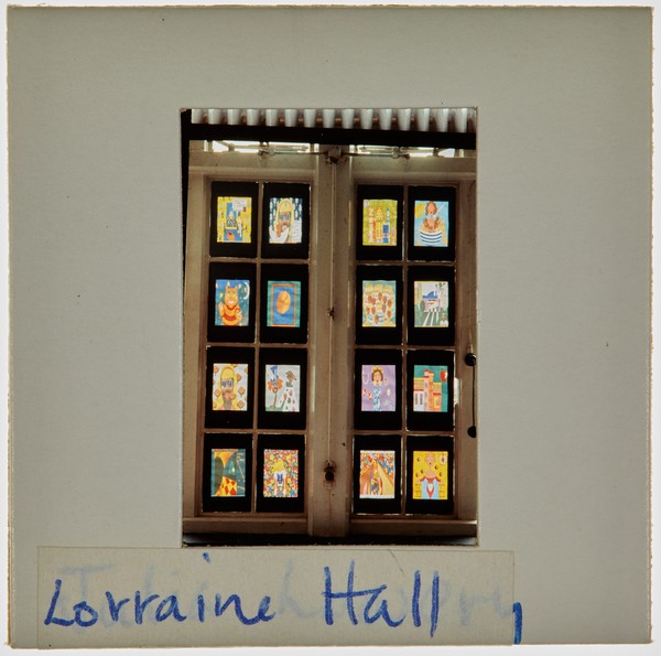 1988 BA Painting Degree Show Slide - 'Lorraine Hall'