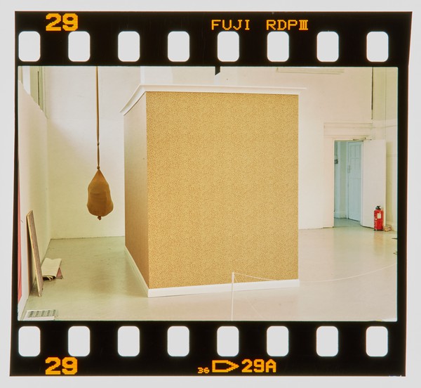 2001 BA Painting Degree Show Slide - Creator unknown