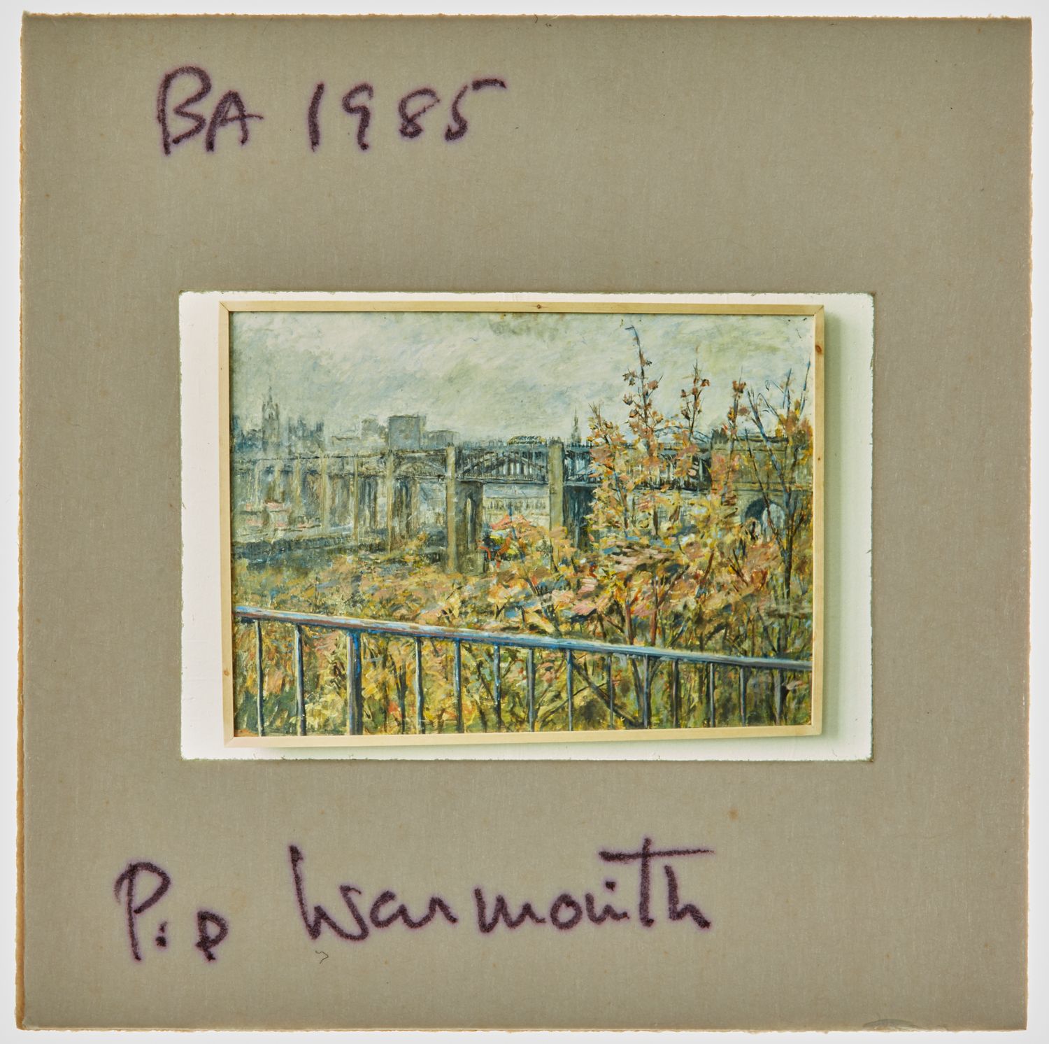 1985 BA Degree Show Slide - 'Pip Warmoth'