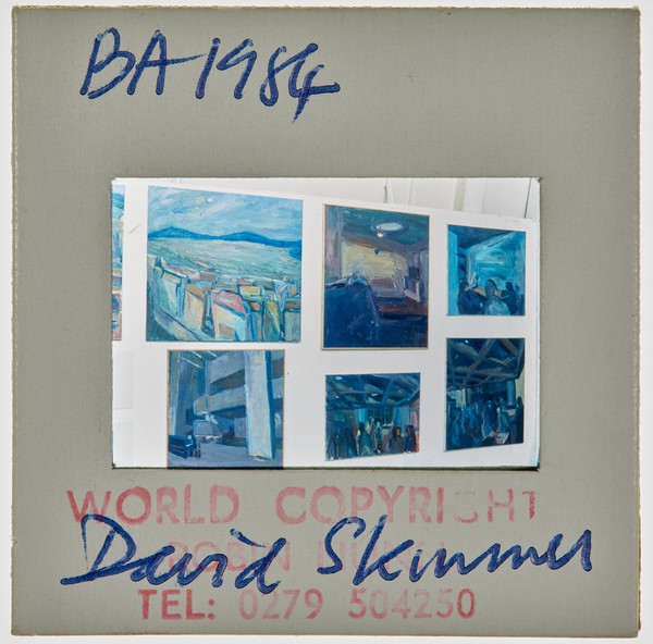 1984 BA Degree Show Slide - 'David Skinner'